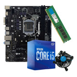 Kit Upgrade Gamer Intel Core I5-10400f + H410m + 8gb Ram