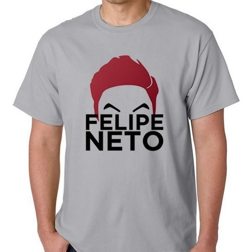 Camiseta Camisa Blusa Youtuber Felipe Neto Unissex