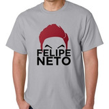 Camiseta Camisa Blusa Youtuber Felipe Neto Unissex