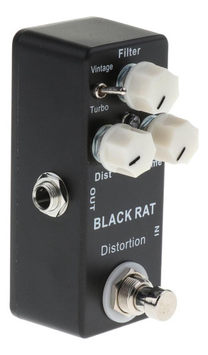 Black Rat Distortion Pedal De De Guitarra True Para Partes