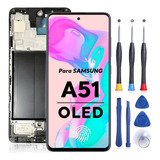 Pantalla For Samsung A51 A515f Oled Display Lcd Con Marco