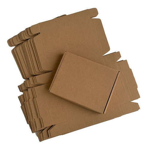 Cajas Cartón De 14cm X 12cm X 3cm  Pack 80 Unidades