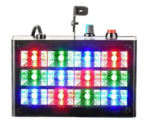 Luz Estrodoscopica Rgb 12 Led Rgb Ritmico 