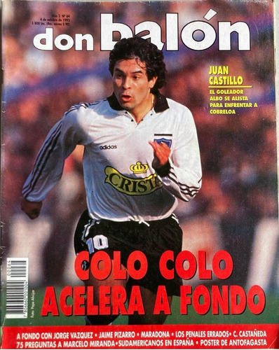 Revista Don Balón Año 2 N°64 Póster De Antofagasta 93(aa385