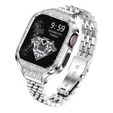 Funda Bling Y Correa Para Apple Watch Band Series 8 7 Se 6 5