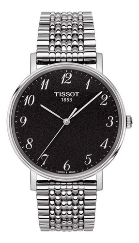 Reloj Tissot T-classic Everytime Medium Esfera Rodio