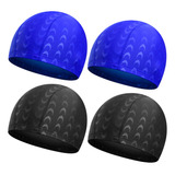  Gorra Para Natación De Unisex ,adultos Gorro Natacion 4pcs