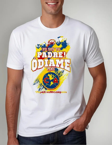 Playera Para Caballero Día Del Padre America Pumas Chivas Ca