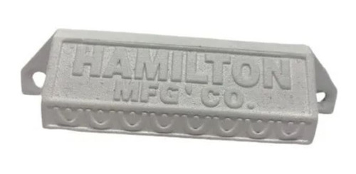 Manija Tirador Cubeta Hamilton Vintage  Cocina Blanco X 10u