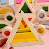 Bloques Sensoriales Montessori De Madera Juegos Didácticos 