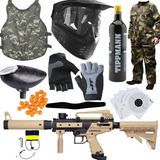 Paquete Marcadora Tippmann Cronus Tactical Gotcha Xtreme C