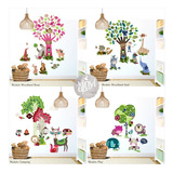 Vinilos Decorativos Troquelados Arboles Infantiles 130x70 2