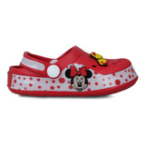 Sandalias Huaraches Minnie Mouse Niña Sintético Rojo (15.0 -