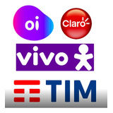 Recarga De Celular - Vivo Claro Oi Tim - R$ 30,00