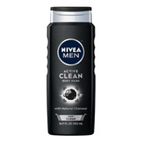 Nivea Men Active Clean Body Wash Charcoal 500ml 