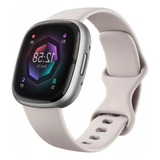 Fitbit Sense 2 Sin Usar Blanco Con Plata