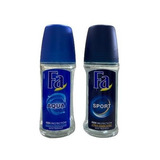 Desodorantes Fa Mas Roll-on Aqua E Sport 50ml/ 6 Unidades