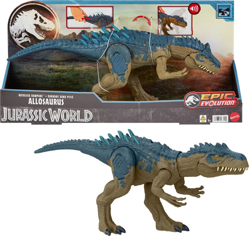 Jurassic World - Allosaurus Epic Evolution - Sons - Mattel