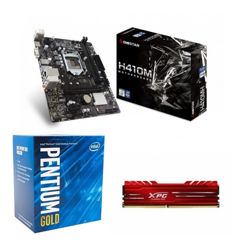 Kit Actualización Ensamble Intel Pentium + H410 + 8 Gb Ram