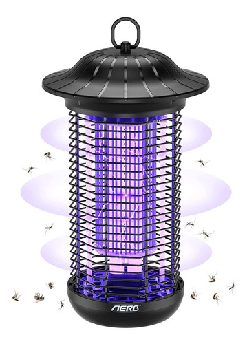 Aerb Bug Zapper, 4000 V De Alta Potencia Eléctrica Mosquito 