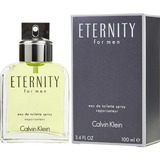 Perfume Eternity De Calvin Klein Men 100 Ml Eau De Toilette Nuevo Original