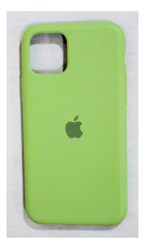 Funda Similar iPhone 11 Pro Verde Claro Silicona
