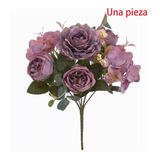 2 Ramos Rflores Peonias Artificiales Ramo Rosa Novia Boda