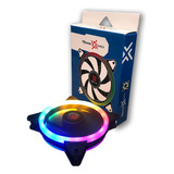 Cooler Para Pc Fan Rgb Maxxtro Gamer Rb120-01 Led Arcoiris