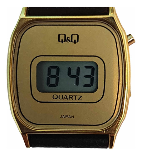 Reloj Pulsera Q&q Quartz Gold Japan Año 1983 Retro