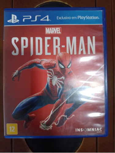 Spider-man Ps4 Mídia Física