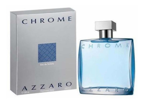Perfume Azzaro Chrome 200ml Original Lacrado