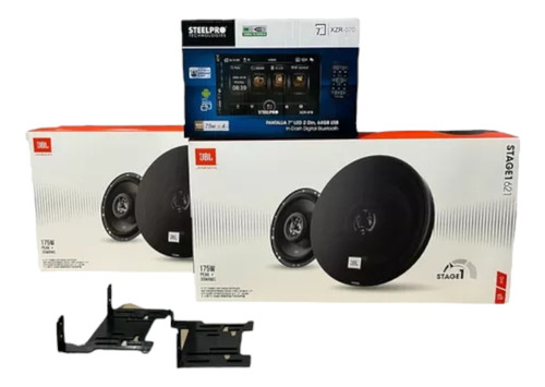 Estereo Pantalla 7 +bocinas Jbl 6.5 +frente Nissan Vdrive 