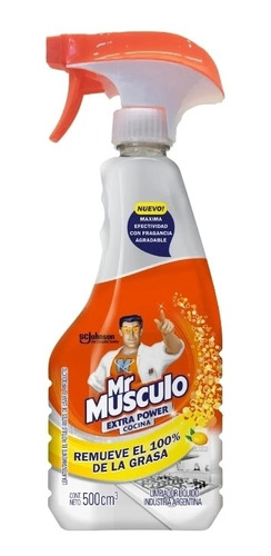 Limpiador Mr Musculo  Extra Power Cocina Gatillo 500ml