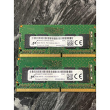 Memoria Ram Ddr4 8gb Micrón 3200aa 2x$650