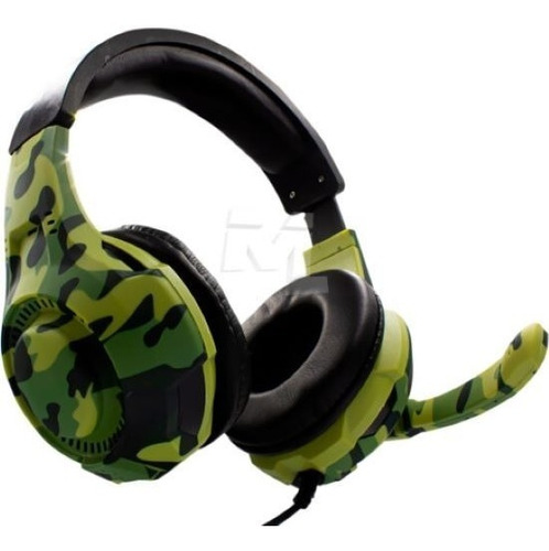 Fone Headset Gamer Profissional Camuflado V8 Conexão P2