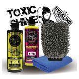 Toxic Shine | Kit Combo Lavado | Básico #30 | Shampoo + Cera