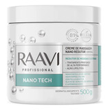 Creme De Massagem Nano Redutor Corporal Raavi 500g