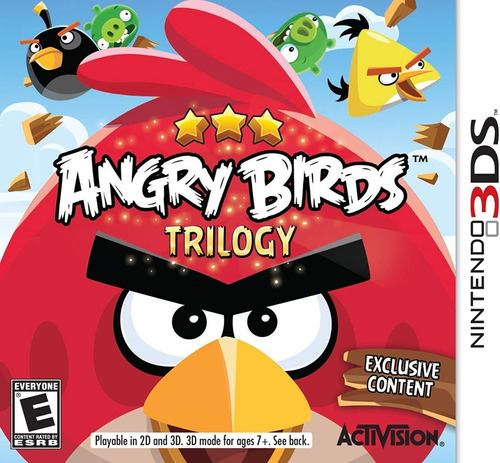 Videojuego Nintendo 3ds Angry Birds Trilogy Nuevo