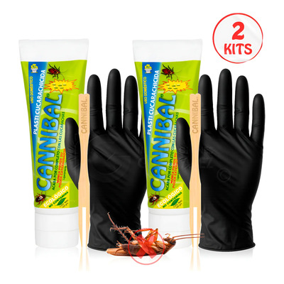 Veneno Mata Cucaracha Exterminador Cannibal No Toxico 2 Tubo | MercadoLibre