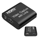 Capturadora Audio Video Streaming Live Usb Hdmi Consola Pc