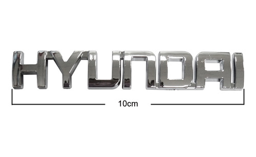 Emblema Hyundai De Getz Foto 2
