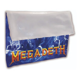 Porta Máscaras Com 2 Compartimentos Da Banda Megadeth Rock