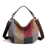 Bolso Bandolera Moderno Retro Viagem Ombro Grande Bolsa