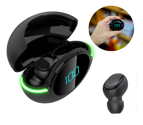 Fone De Ouvido Bluetooth Sem Fio Erdots Y80 Para Celular LG Cor Preto Cor Da Luz Velvet