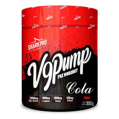 V9-pump Pre Workout - 300g Cola - Shark Pro | MercadoLivre