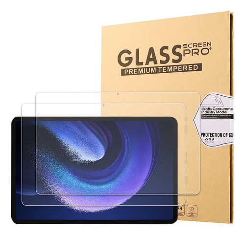 2x Mica Screen Protector Pantalla Cristal Para Xiaomi Pad 6