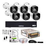 Kit 6 Câmeras Intelbras Fullcolor 1220 Dvr Intelbras 3008