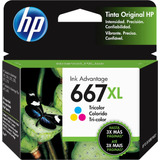 Cartucho Hp 667xl / Original 