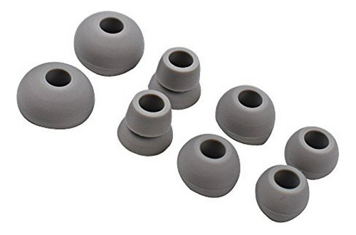 Almohadillas Para Audífon 8pcs Replacement Silicone Eartips 