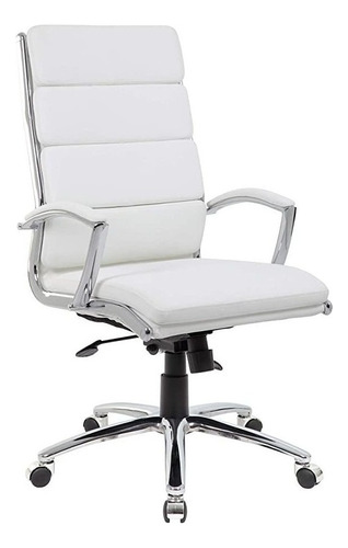 Boss Office Products - Silla Ejecutiva, Color Blanco